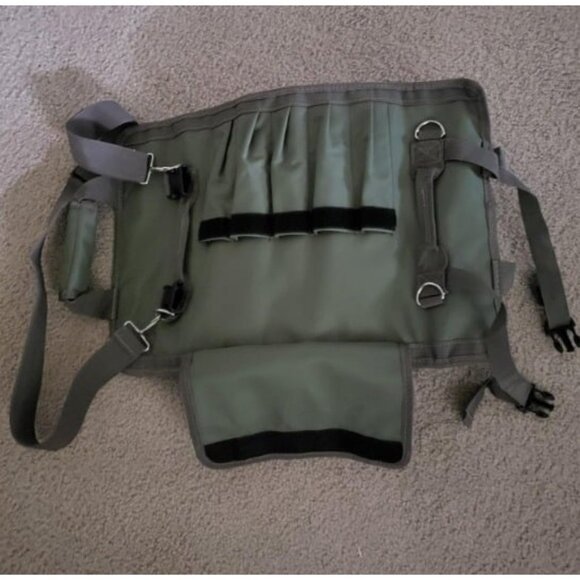 Tool Bag Roll Up, UUP Heavy Duty Tool Organizer for Men Women, Portable Tool Bag - Picture 2 of 3